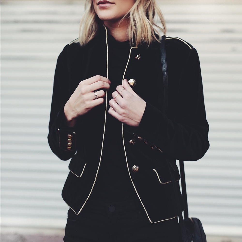 Velvet Mango Blazer